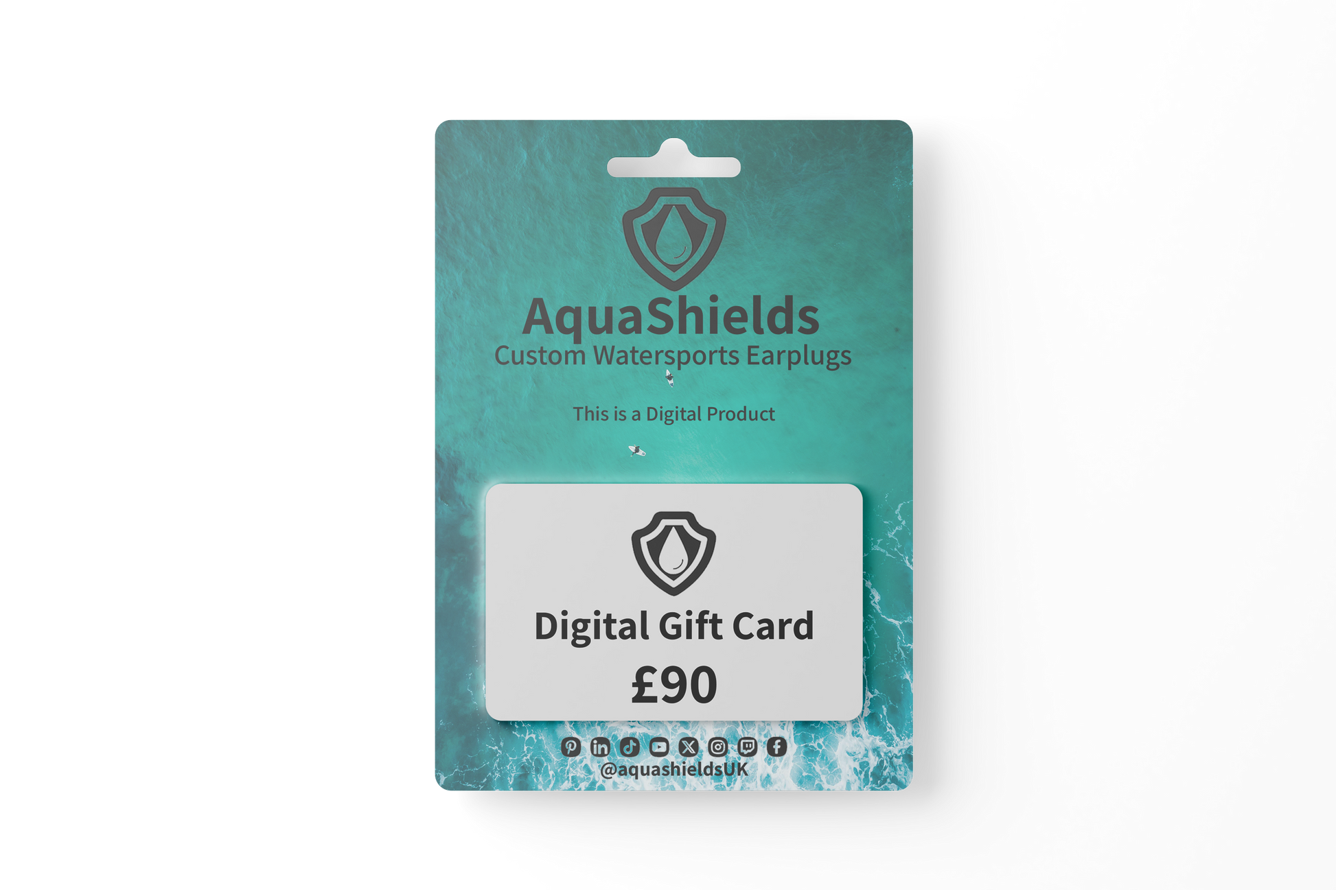 AquaShields Digital Gift Card - £90 AquaShields